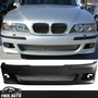 Fits 08-10 Bmw E60 5 Series Lci Front Bumper Lip Spoiler H