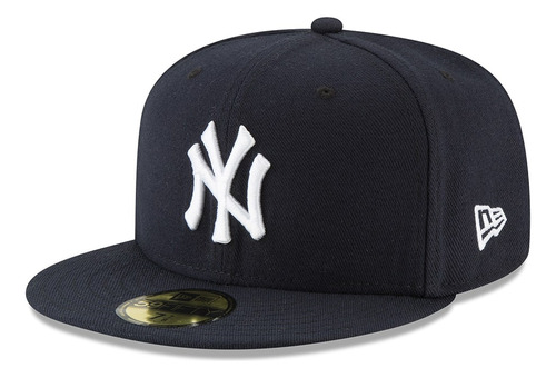 Gorra New Era New York Yankees 59fifty Cerrado Mlb Azul