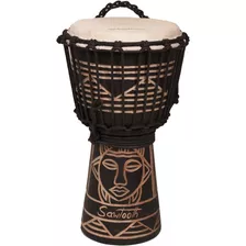  S Djembe De Cuerda Con Diseño De Espíritu Tallado ...