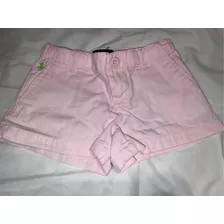 Short Polo Ralph Lauren 4t Rosa, Modelo Classic Chino Usado