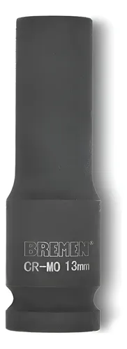 Llave Tubo Bremen 11mm Alto Impacto Enc 1/2 Largo 80mm 6095 Negro