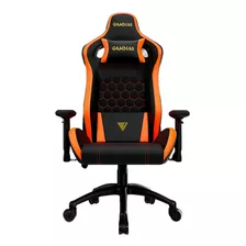 Silla Gamer Gamdias Zelus M2 L Bo Reclinable Negro/naranja Color Negro