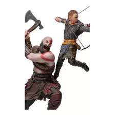 Kratos And Atreus Bds Art Scale 1/10 - God Of War
