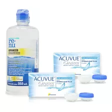 Combo Acuvue Oasys Astigmatismo 2 Cajas Y Renu Advanc 355ml 