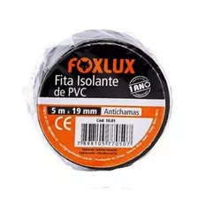 20 Fita Isolante Fox Lux 5mx19mm 