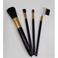 X10 Set Pinceles Brochas Maquillaje Aplicador Sombras Ojos