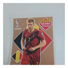 Lámina Extra Sticker Bronce Kevin De Bruyne Qatar 2022