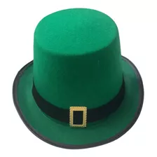 Chapéu Cartola Verde Saint Patrick´s Day Irish Leprechaun