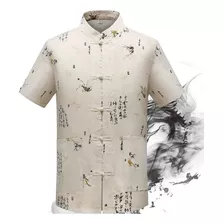 Camisa De Kungfu Masculina, Camisetas Masculinas De Kung Fu,