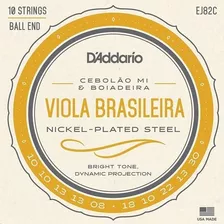 Encord Viola Brasileira D'addario Nickel Plated Steel Ej82c