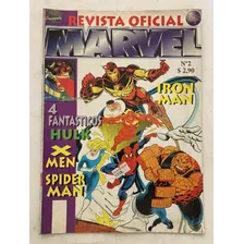 Comic Marvel: Revista Oficial Marvel #2. Ed. Comic Press