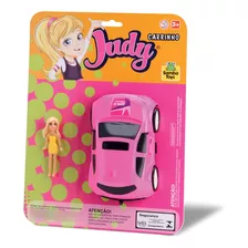 Boneca Judy Com Carrinho Rosa De Brinquedo Meninas Fashion