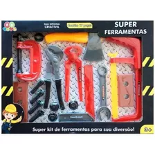 Kit Brinquedo Ferramentas Infantil 17 Peças - Envio Imediato