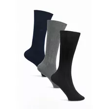 Calcetines 3pack Liso Surtido Surtido Perry Ellis