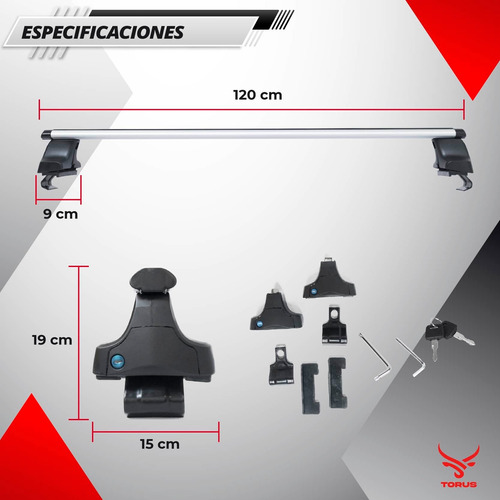 Barras Portaequipaje Honda Fit 2015 2016 2017 18 2019 120#14 Foto 6