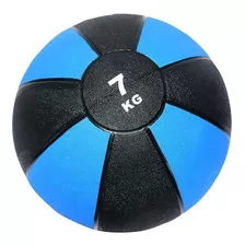 Balón Medicinal De Rebote 7kg Azul Gym