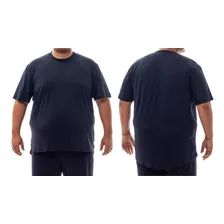 Kit 5 Camisetas Plus Size Dry Fit Poliéster Corrida Academia