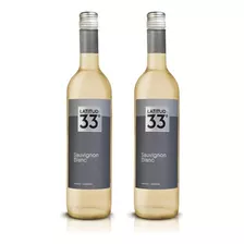 Pack X2 Vino Blanco Latitud 33 Sauvignon Blanc 13.1%v 750ml