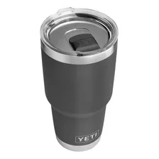 Vaso Yeti De Acero Inoxidable, Con Tapa, 890 Ml Negro Carbón