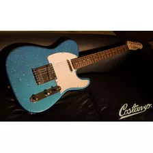 Telecaster Holografic Blue No Fender Ni Squier De Luthier