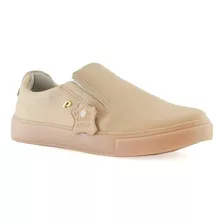 Zapatillas Panchas Cuero Dama 210005-02 Pegada Calzados 