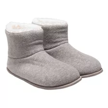 Pantufa Bota Polar Antiderrapante Peluciada Internamente