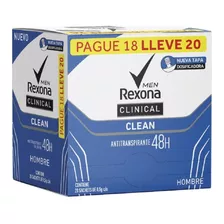 Desodorante Rexona Men Clinical - G Fragancia Suave & Agradable