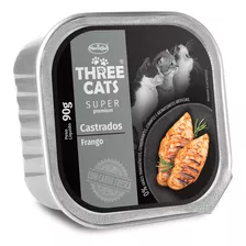 Paté Para Gatos Castrados Sabor Pollo Three Cats Super Premi