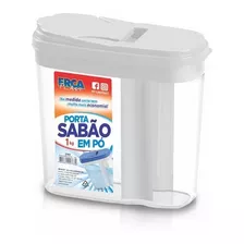 Porta Sabão Em Pó 1 Kg Ou Para Ração Do Pet Pote Multiuso