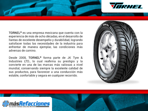 Llanta Para Mercury Cougar 1989 205/70r14 93 S Tornel Foto 2