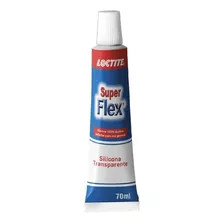 Silicona Loctite Para Vidrio Super Flex Transparente 70 Ml