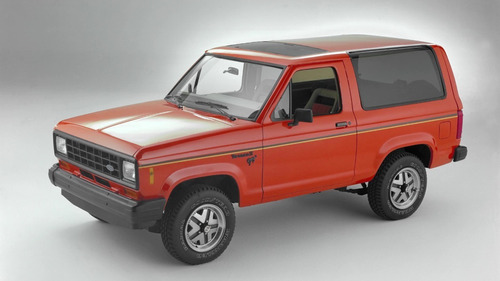 84-90 Ford Bronco Ii Espejos Laterales Manuales Negros (par) Foto 7