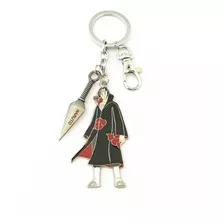 Chaveiro Itachi Uchiha Shippuden 1pc Novo Pronta Entrega