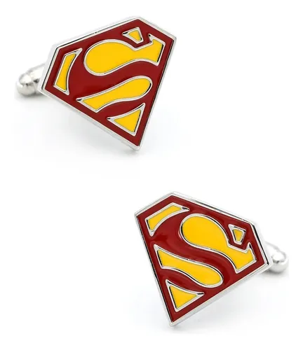 Primera imagen para búsqueda de mancuernillas superman