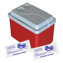 Nevera Termica Portatil 10 Litros + Sustituto De Hielo Bolsa