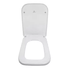 Asiento Inodoro Dioniso Cierre Suave Desmontable Resina Bco Color Blanco