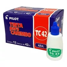 Tinta P/ Carimbo Pilot - Cx C/ 12 Un