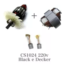 Kit Induzido + Estator 220v Serra Circular Cs1024 Black+deck