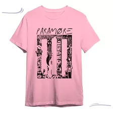 Camiseta Basica Banda Paramore Alternative Simbolo Algodão