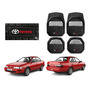 Par Tapetes Delanteros Bt Logo Toyota Corolla 1993 A 1997