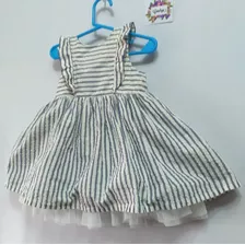 Vestido Bebé H&m 9 A 12 Meses C/ Tul, Cataleya 