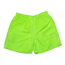 Bermuda Short Praia Liso Masculino Mauricinho Várias Cores