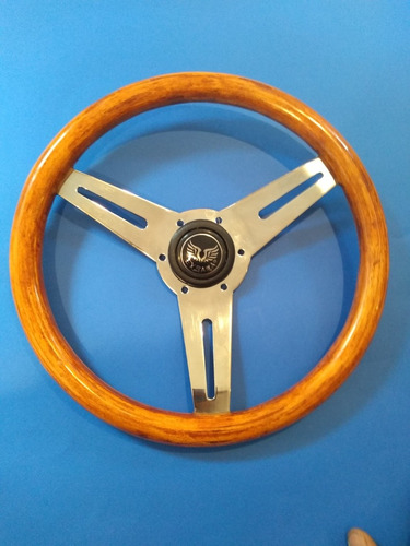 Volante Tipo Nardi Auto Pick Up Clasico Madera Foto 5