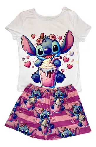 Primera imagen para búsqueda de pijama de stich