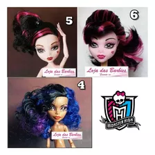 Cabeça Boneca Monster High Original Mattel * Lindos Modelos