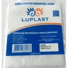 Campo Plástico Estéril Protetor Tam 90x120cm C/100un Luplast