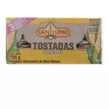 Tostadas Horneadas De Maiz Santísimo 720g Libre De Gluten