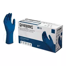 Guantes De Látex Resistentes Glove Plus De Ammex, Caja De .