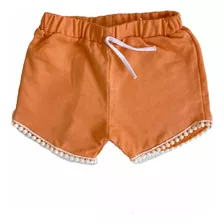 Short Infantil Bebés Color Naranja