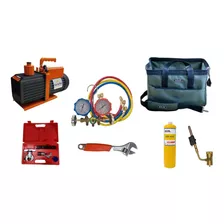 Kit Refrigeração Completo - Bomba De Vácuo 12 Cfm